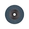 Pferd 7" x 7/8" A.H. POLIFAN Flap Disc - Z SG POWER STEELOX, Zirconia, 36 Grit, Flat 62187 - alternate 2